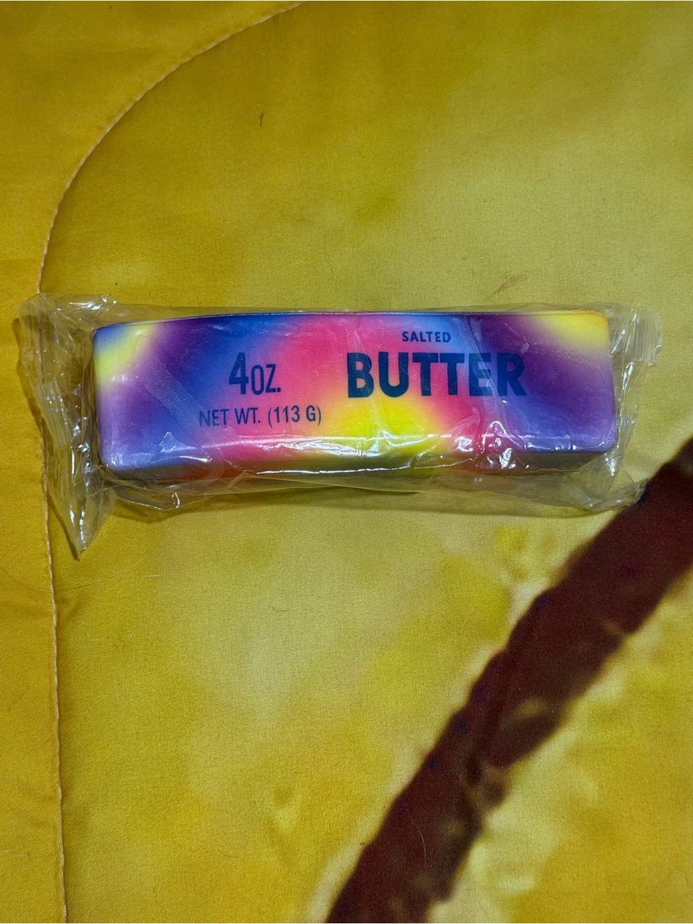 Viral squishy tie die butter! Also smells yummy! Slow rising - Picture 4 of 5